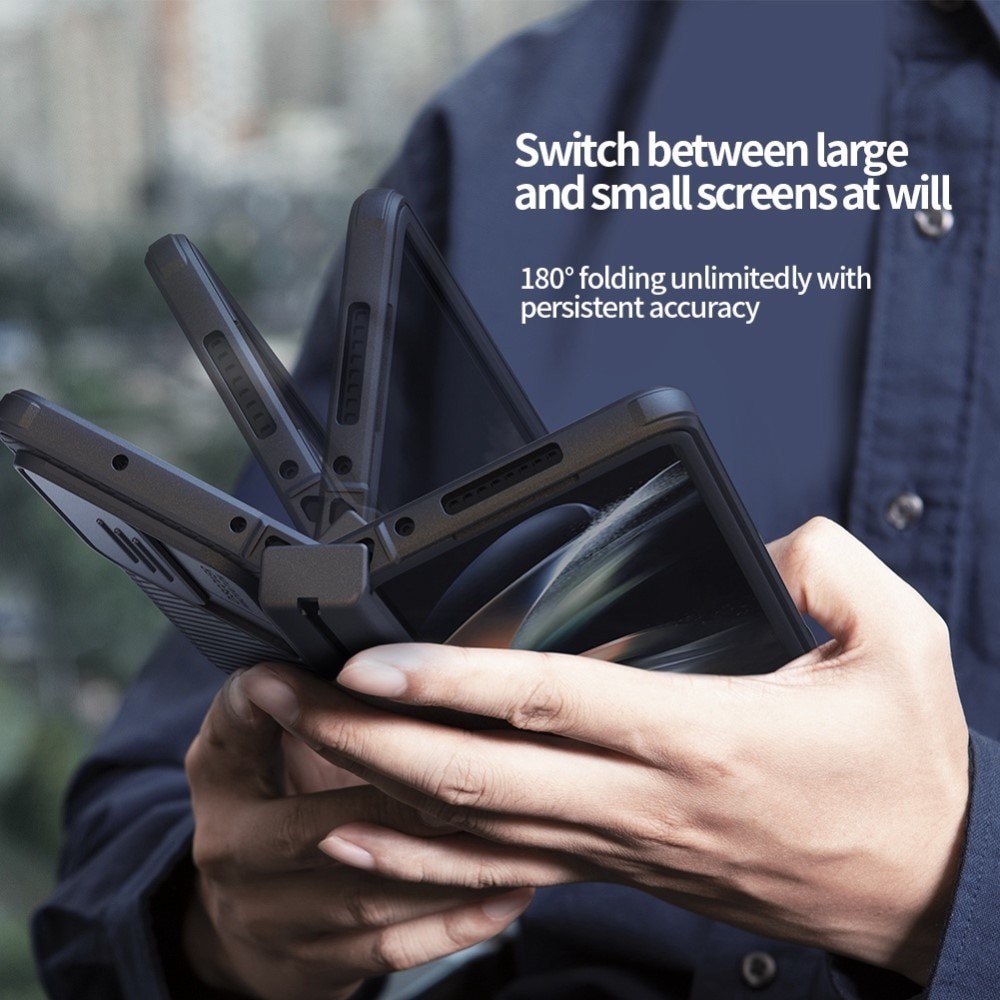CamShield Hülle S Pen Samsung Galaxy Z Fold 4 Schwarz