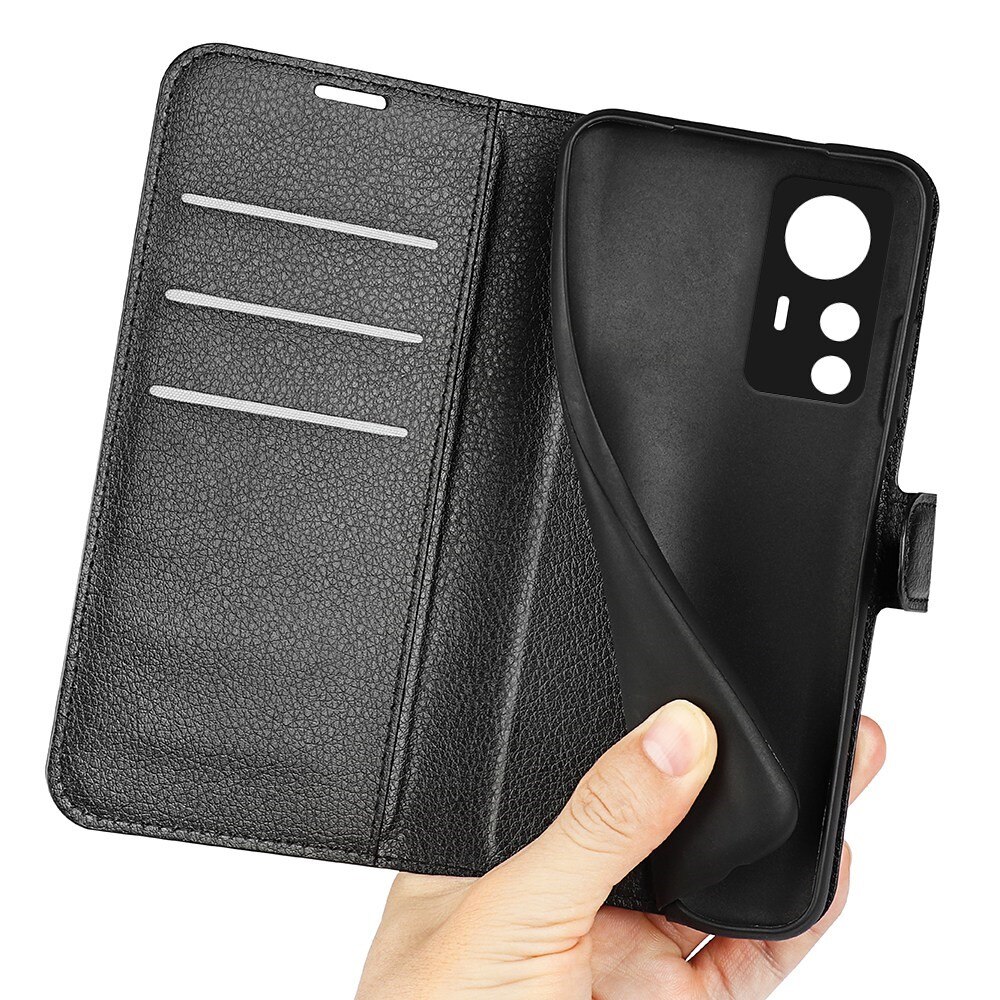 Xiaomi 12T/12T Pro Handytasche Schwarz