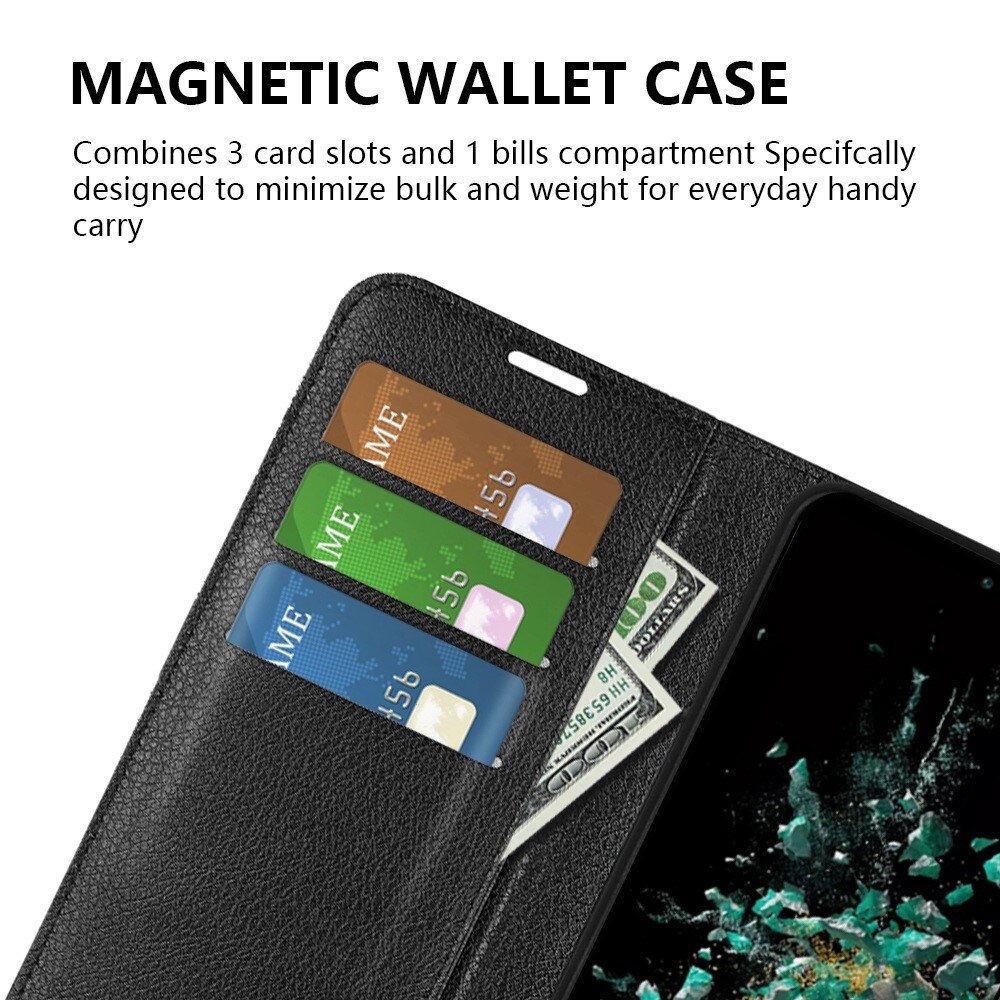 OnePlus 10T Handytasche Schwarz