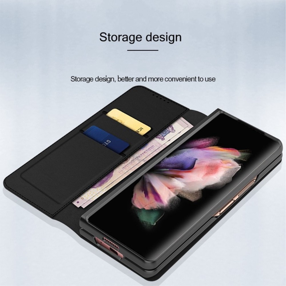 Samsung Galaxy Z Fold 4 Echtlederhülle Braun