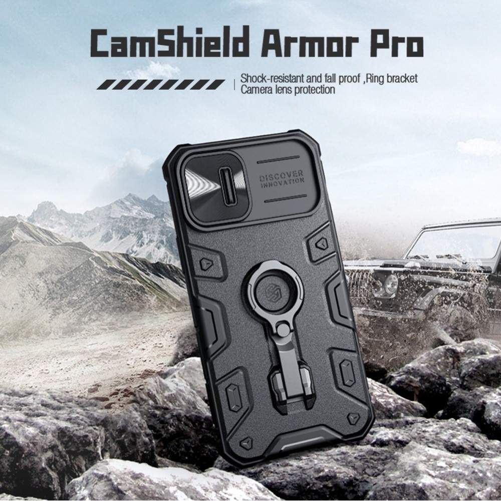 CamShield Armor iPhone 14 Plus Schwarz