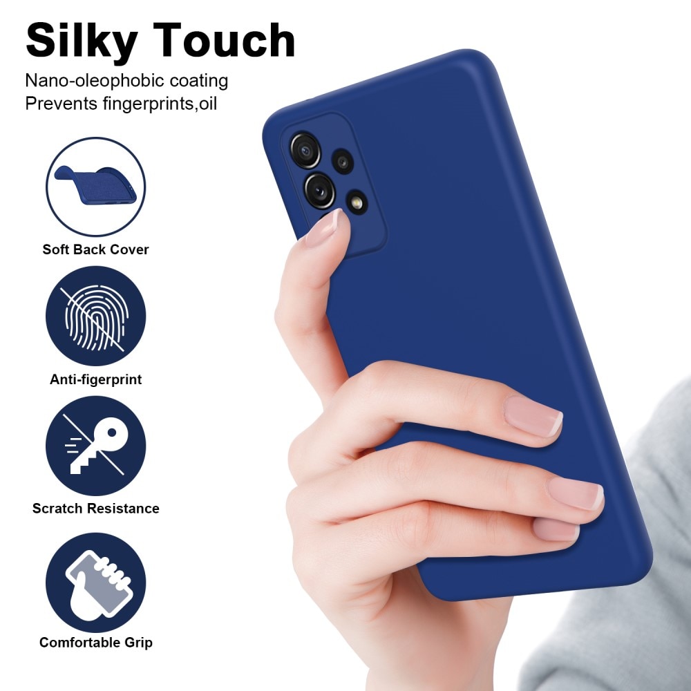 Samsung Galaxy A13 TPU-hülle dunkelblau