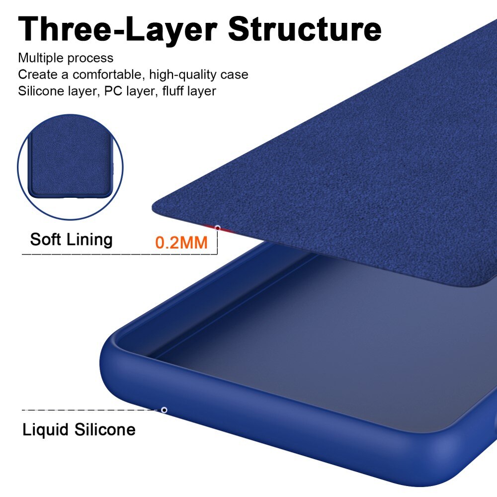 Samsung Galaxy A13 TPU-hülle Blau