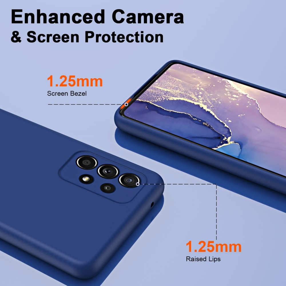 Samsung Galaxy A13 TPU-hülle dunkelblau