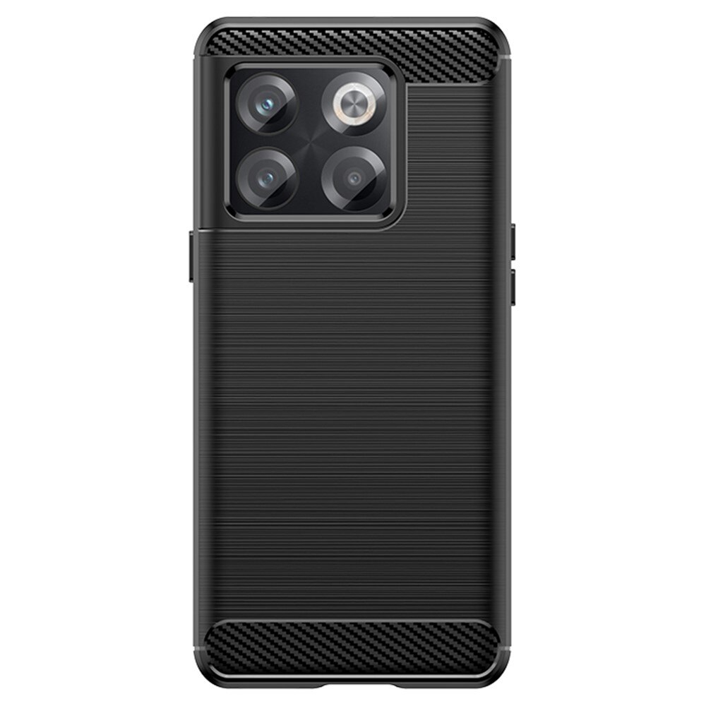  OnePlus 10T Hülle TPU Brushed Schwarz