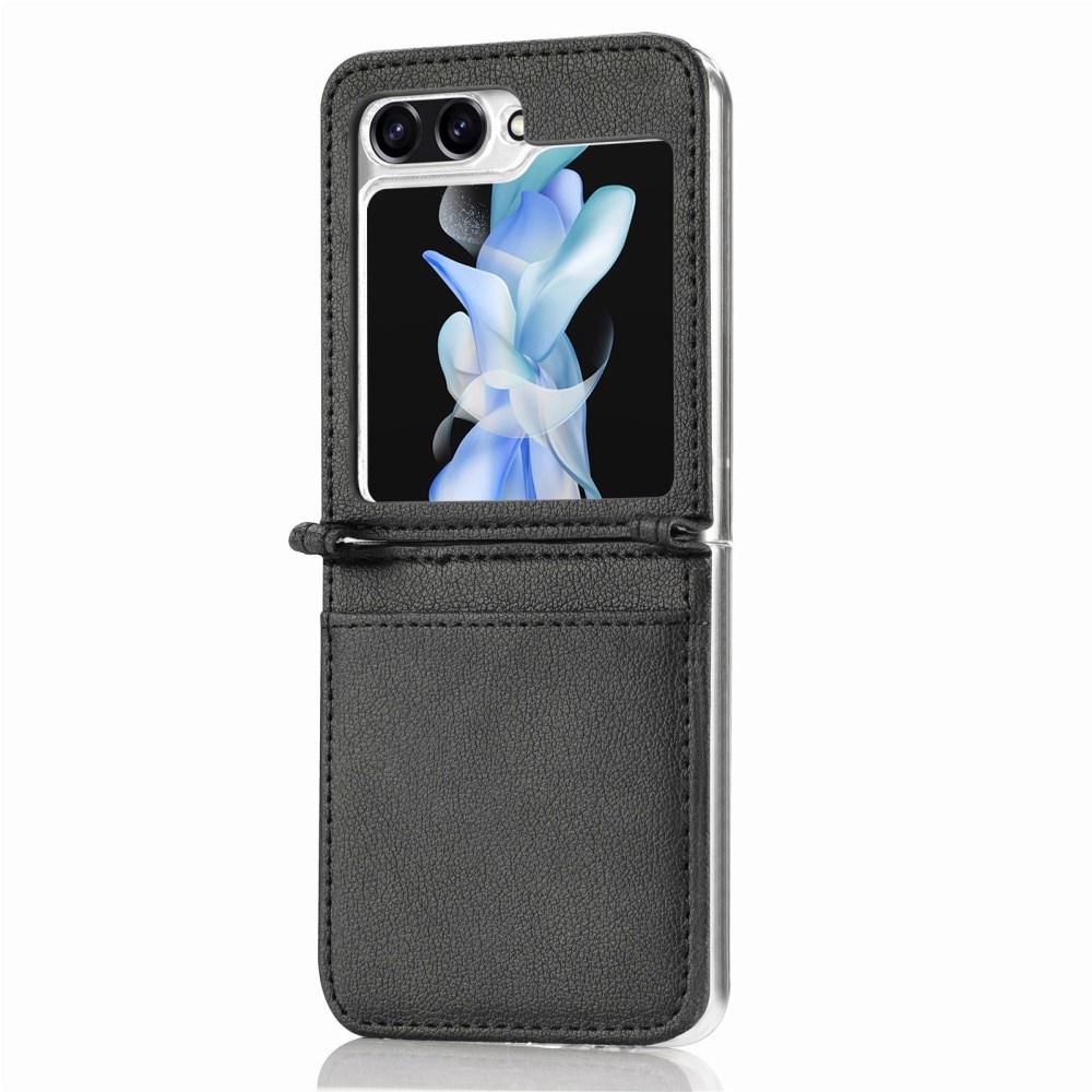 Slim Card Wallet Samsung Galaxy Z Flip 6 schwarz