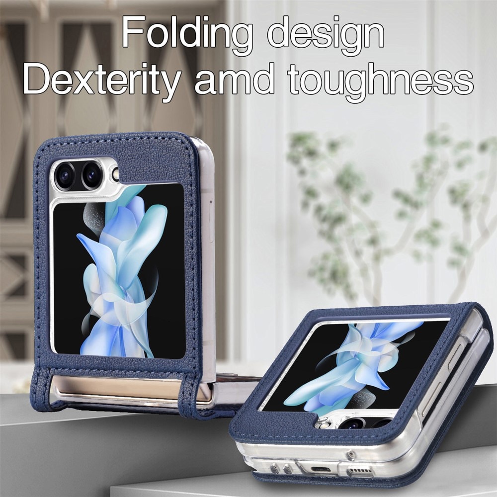 Slim Card Wallet Samsung Galaxy Z Flip 7 FE Blau