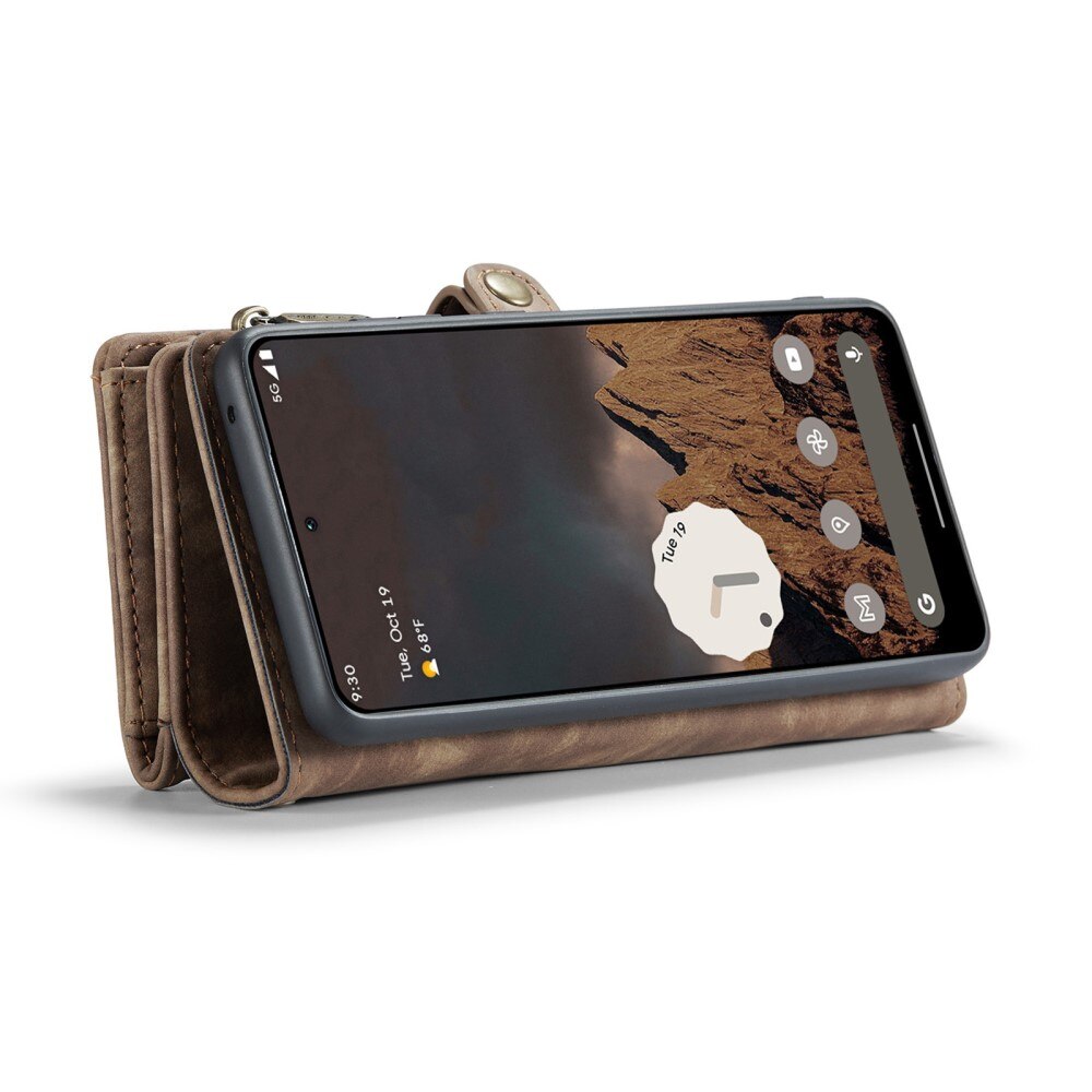 Multi-slot Portemonnaie-Hülle Google Pixel 9 Pro XL Braun