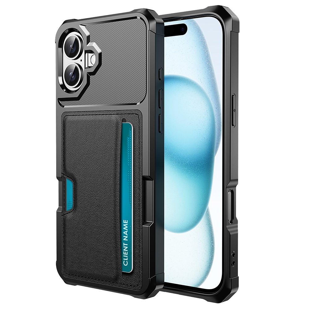 iPhone 17e Tough Card Case schwarz