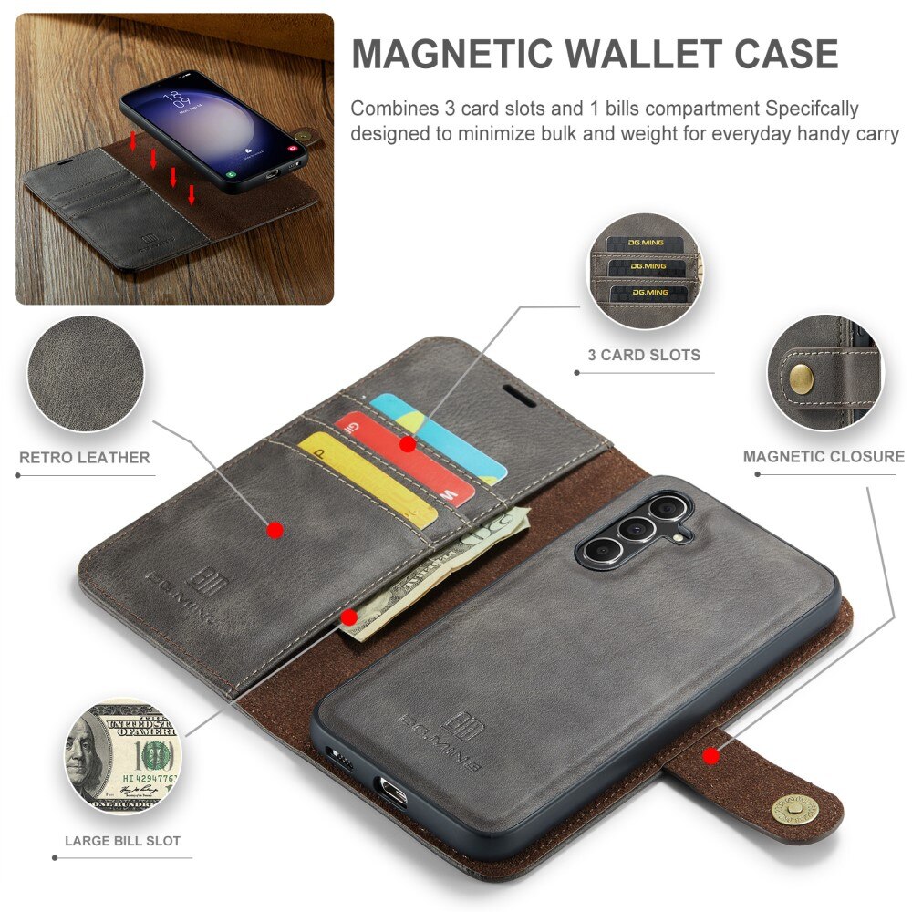 Handytasche Magnetische Samsung Galaxy S24 FE Brown