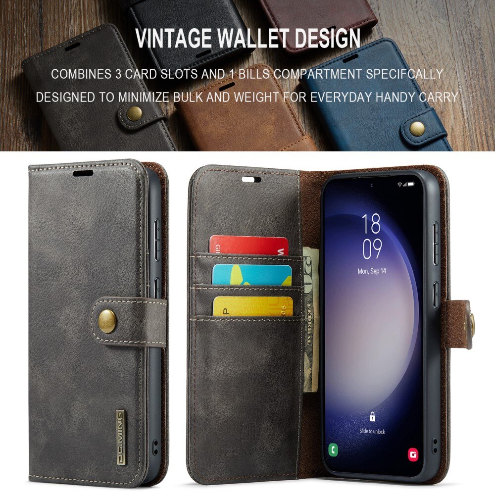 Handytasche Magnetische Samsung Galaxy S24 FE Brown