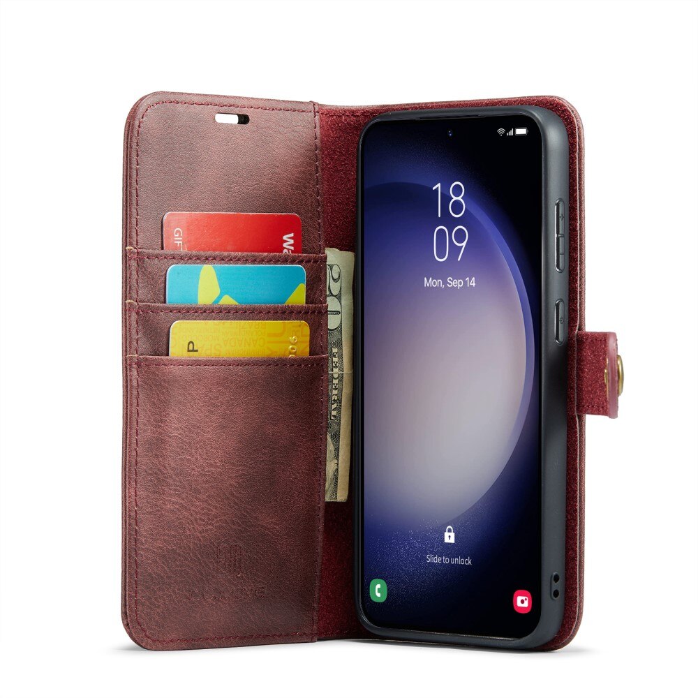 Handytasche Magnetische Samsung Galaxy S24 FE Red