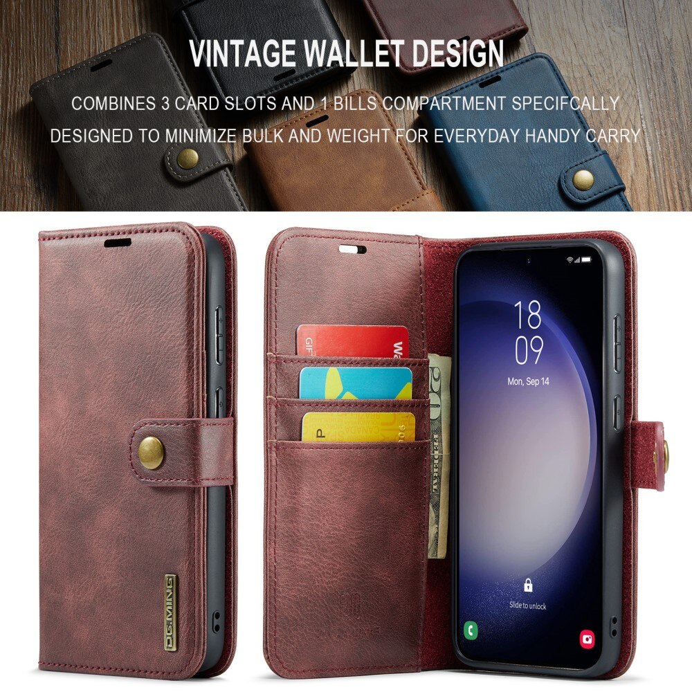 Handytasche Magnetische Samsung Galaxy S24 FE Red