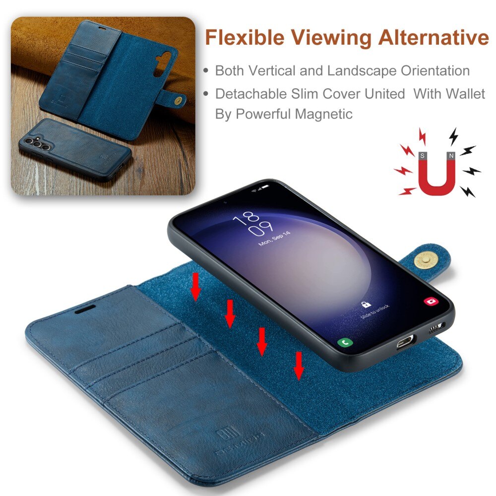 Handytasche Magnetische Samsung Galaxy S24 FE Blue