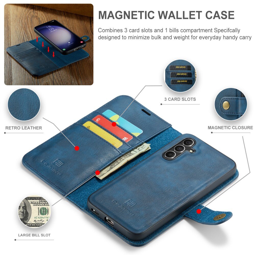 Handytasche Magnetische Samsung Galaxy S24 FE Blue