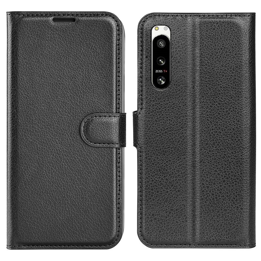 Sony Xperia 5 IV Handytasche Schwarz