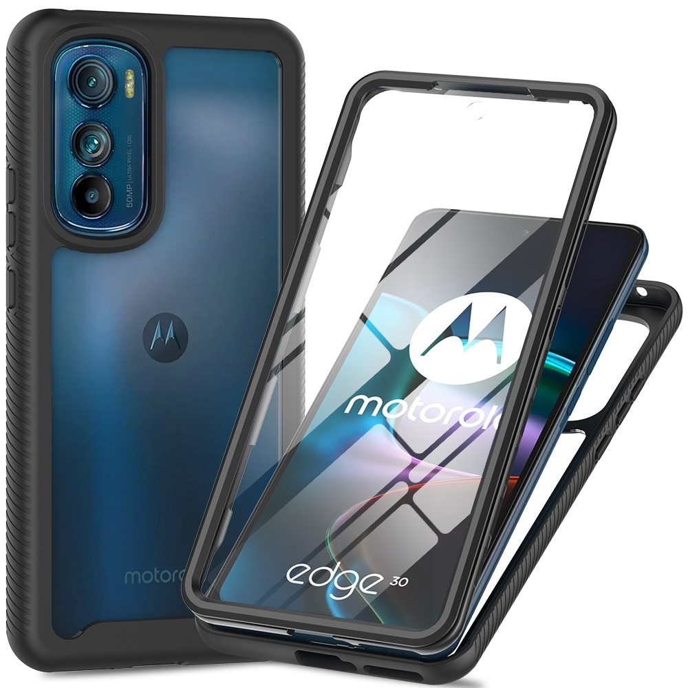 Motorola Edge 50 Ultra Full Protection Case Schwarz