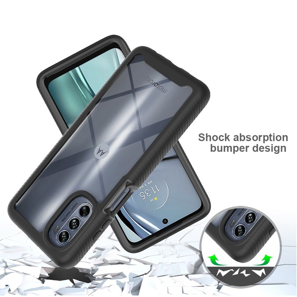 Motorola Moto G62 Full Protection Case Schwarz