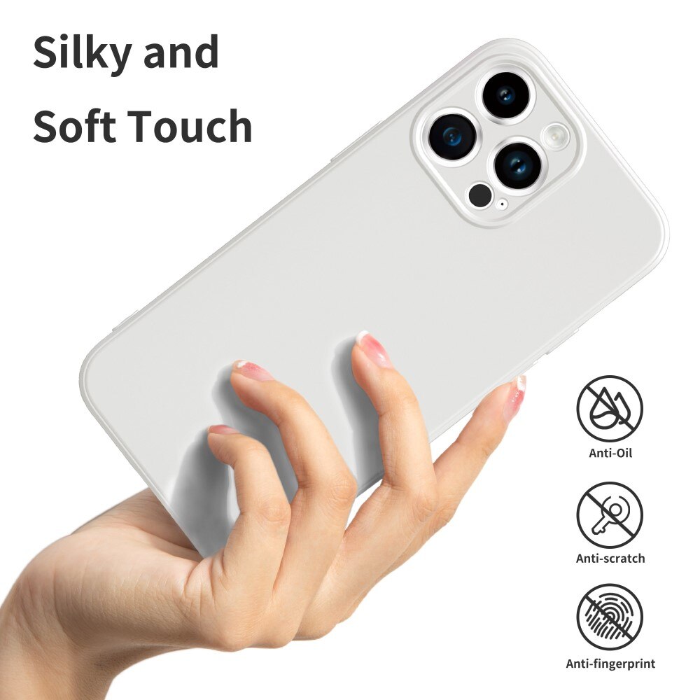 Soft TPU Case iPhone 14 Pro Max Weiß