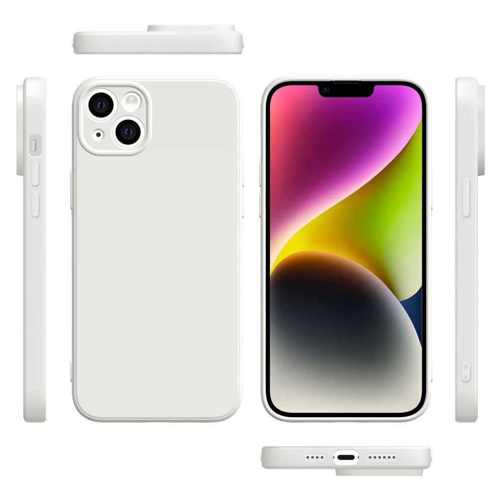 Soft TPU Case iPhone 14 Plus Weiß