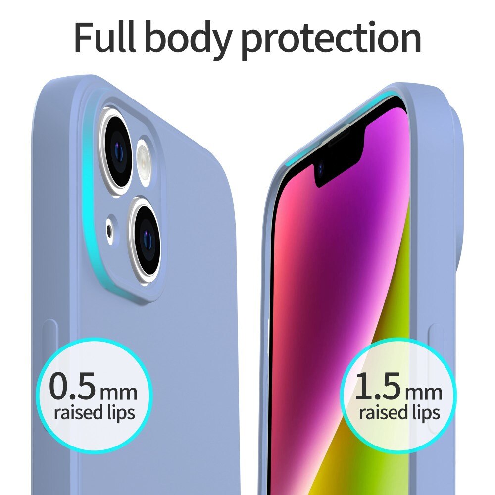 Soft TPU Case iPhone 14 Plus Blau