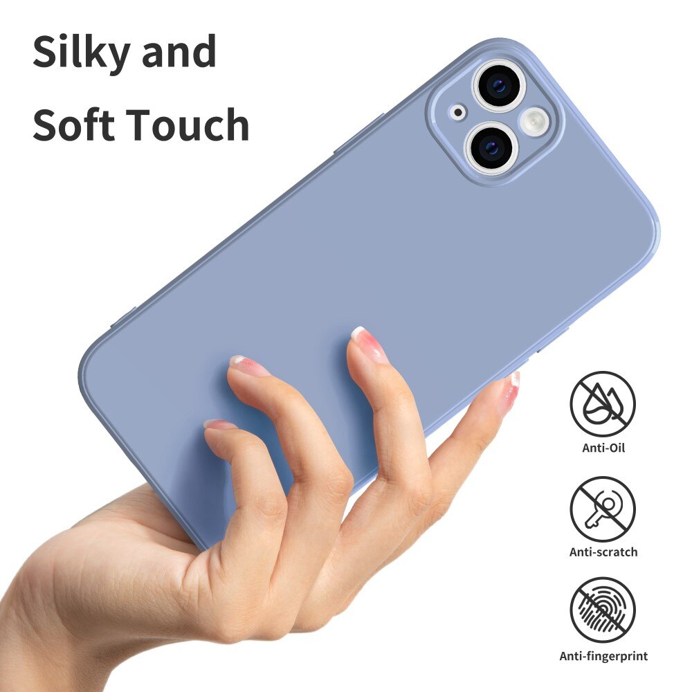 Soft TPU Case iPhone 14 Plus Blau