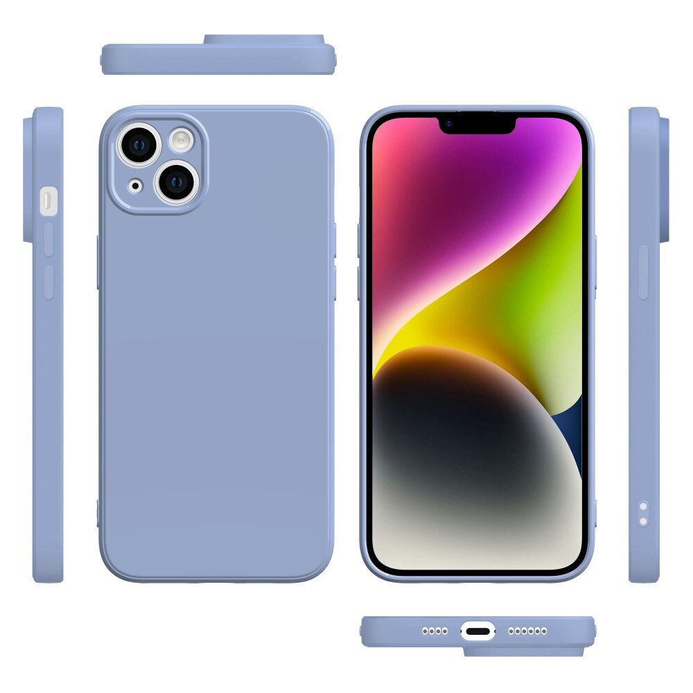 Soft TPU Case iPhone 14 Plus Blau