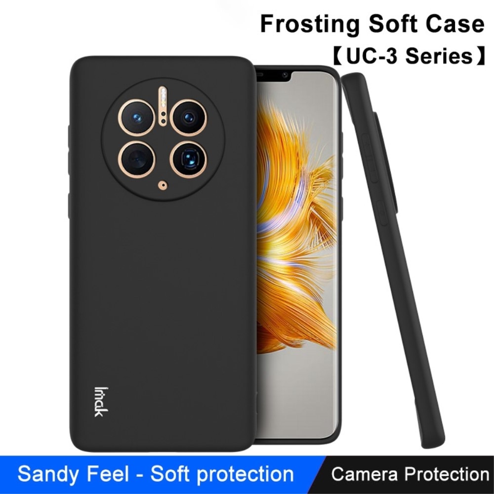 Frosted TPU Case Huawei Mate 50 Pro Schwarz