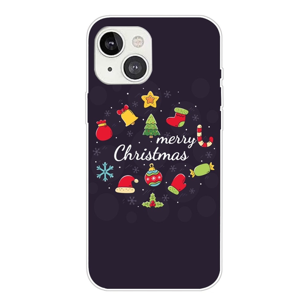 iPhone 14 TPU-hülle mit Weihnachtsmotiv - Merry Christmas
