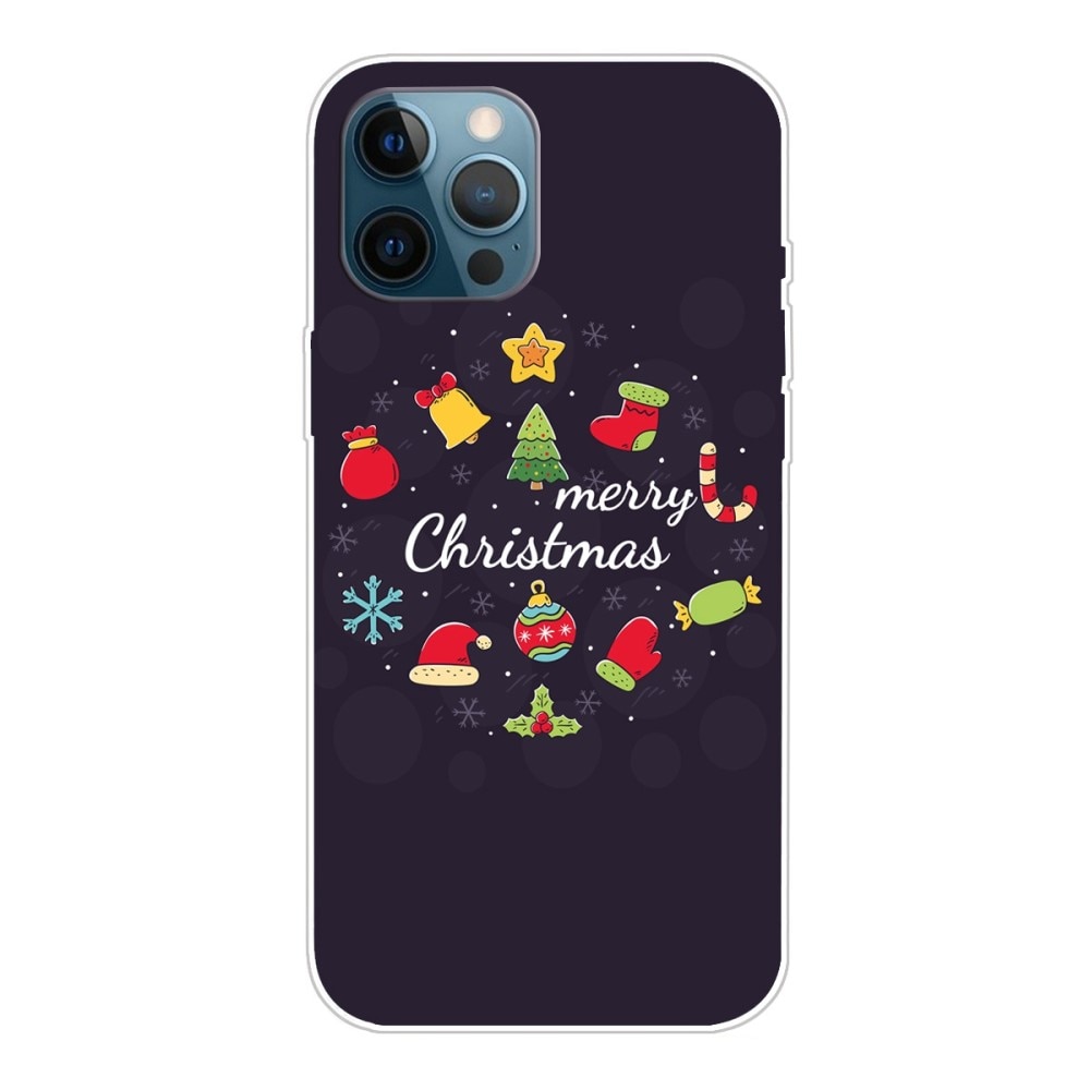 iPhone 14 Pro TPU-hülle mit Weihnachtsmotiv - Merry Christmas