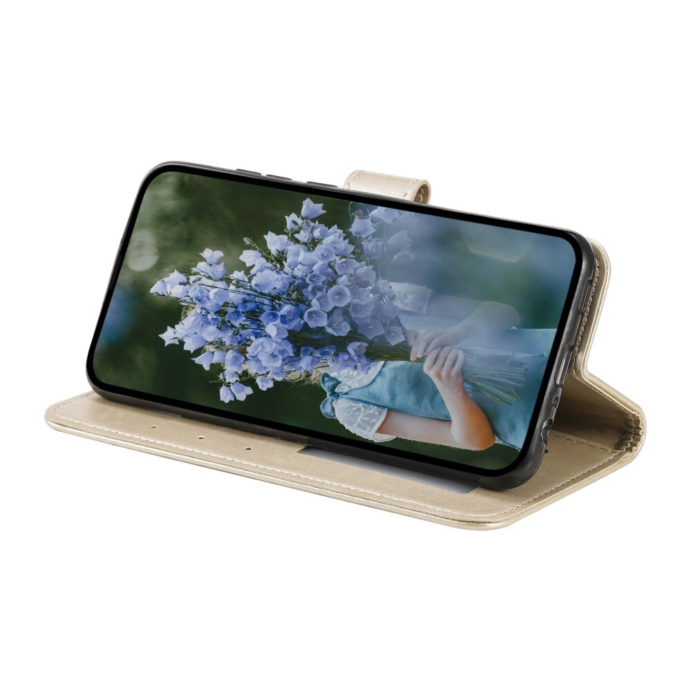 Samsung Galaxy A26 Handytasche Mandala Gold