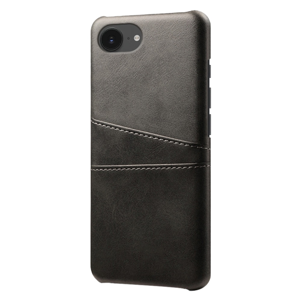 Card Slots Case iPhone 16e Schwarz