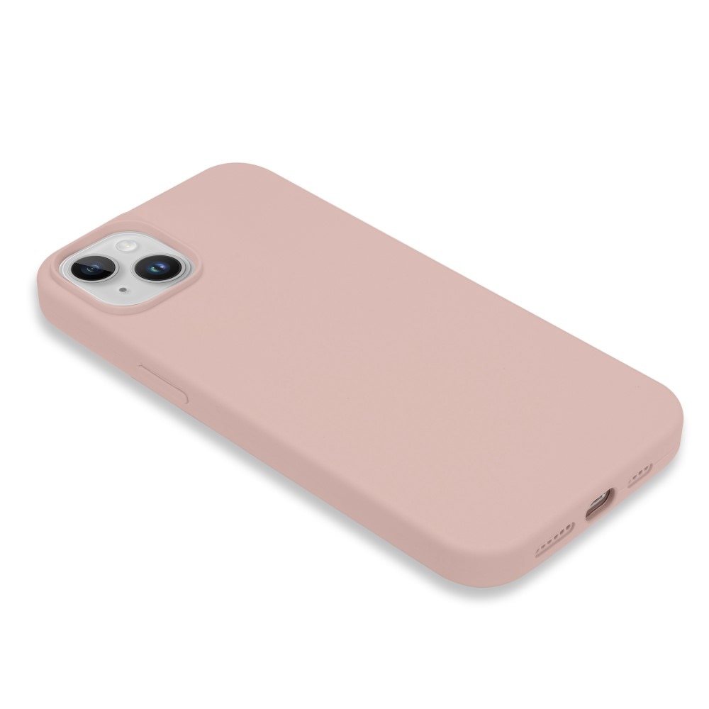 Silikonhülle iPhone 14 rosa