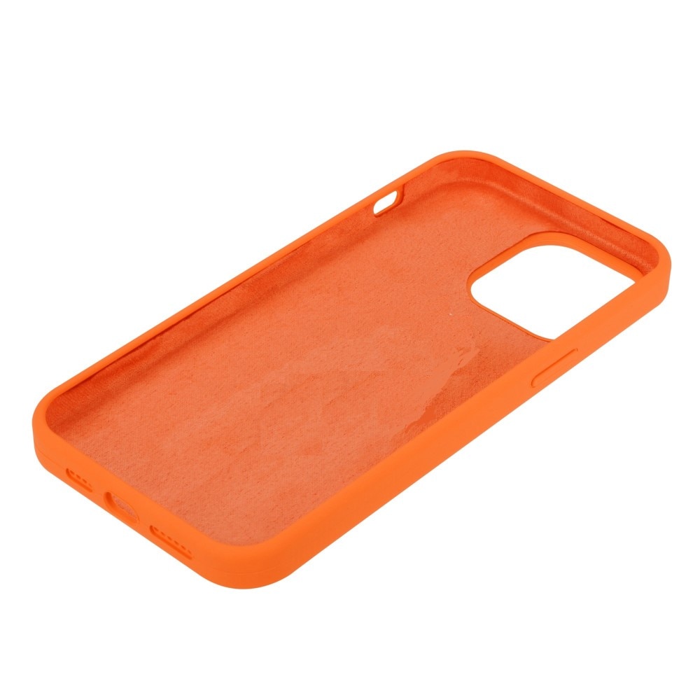 Silikonhülle iPhone 14 Plus orange