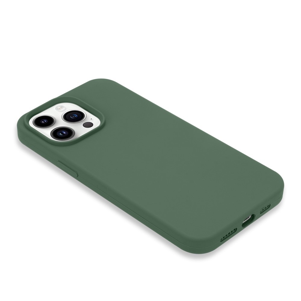 Silikonhülle iPhone 14 Pro grün