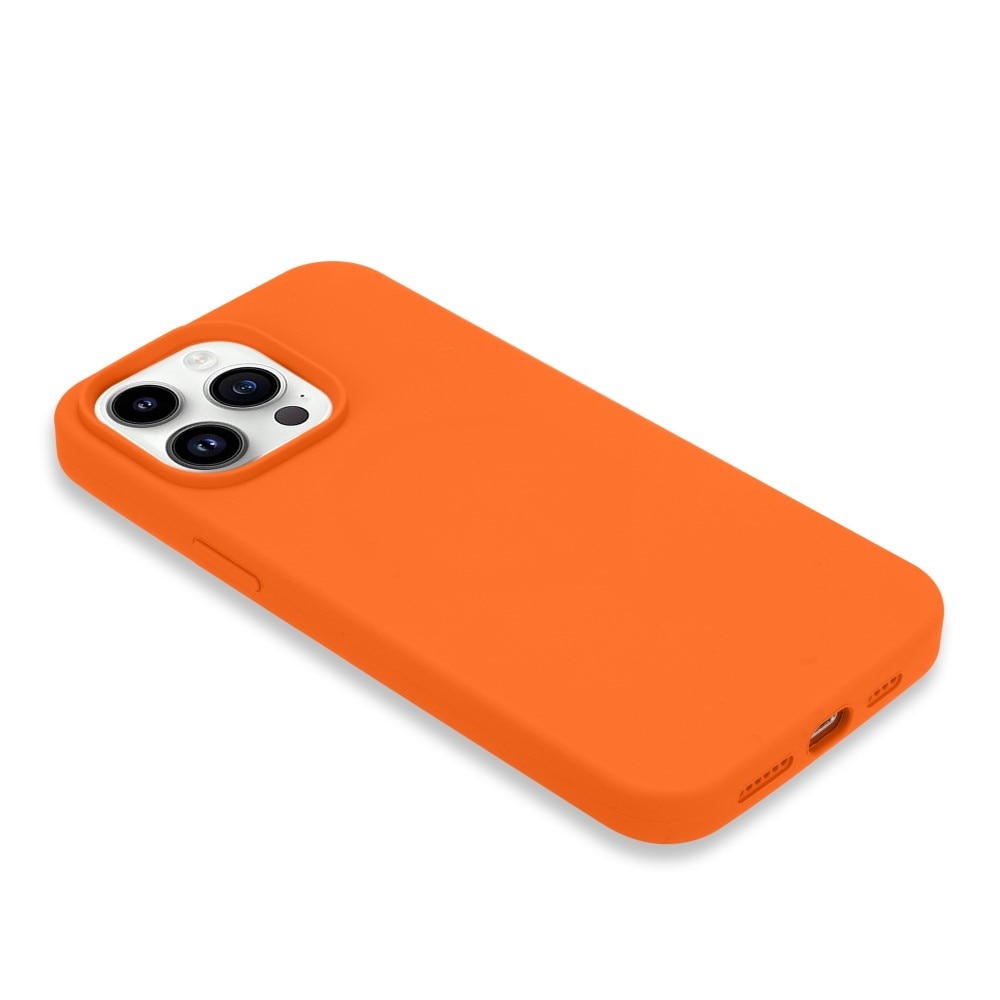 Silikonhülle iPhone 14 Pro orange