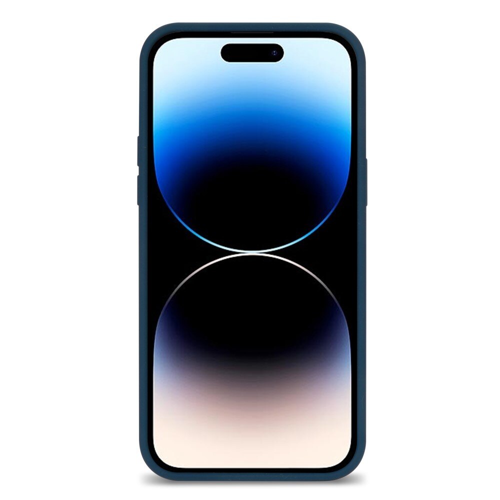 Silikonhülle iPhone 14 Pro Max blau