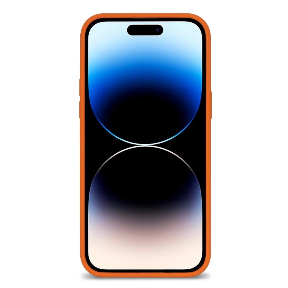Silikonhülle iPhone 14 Pro Max orange