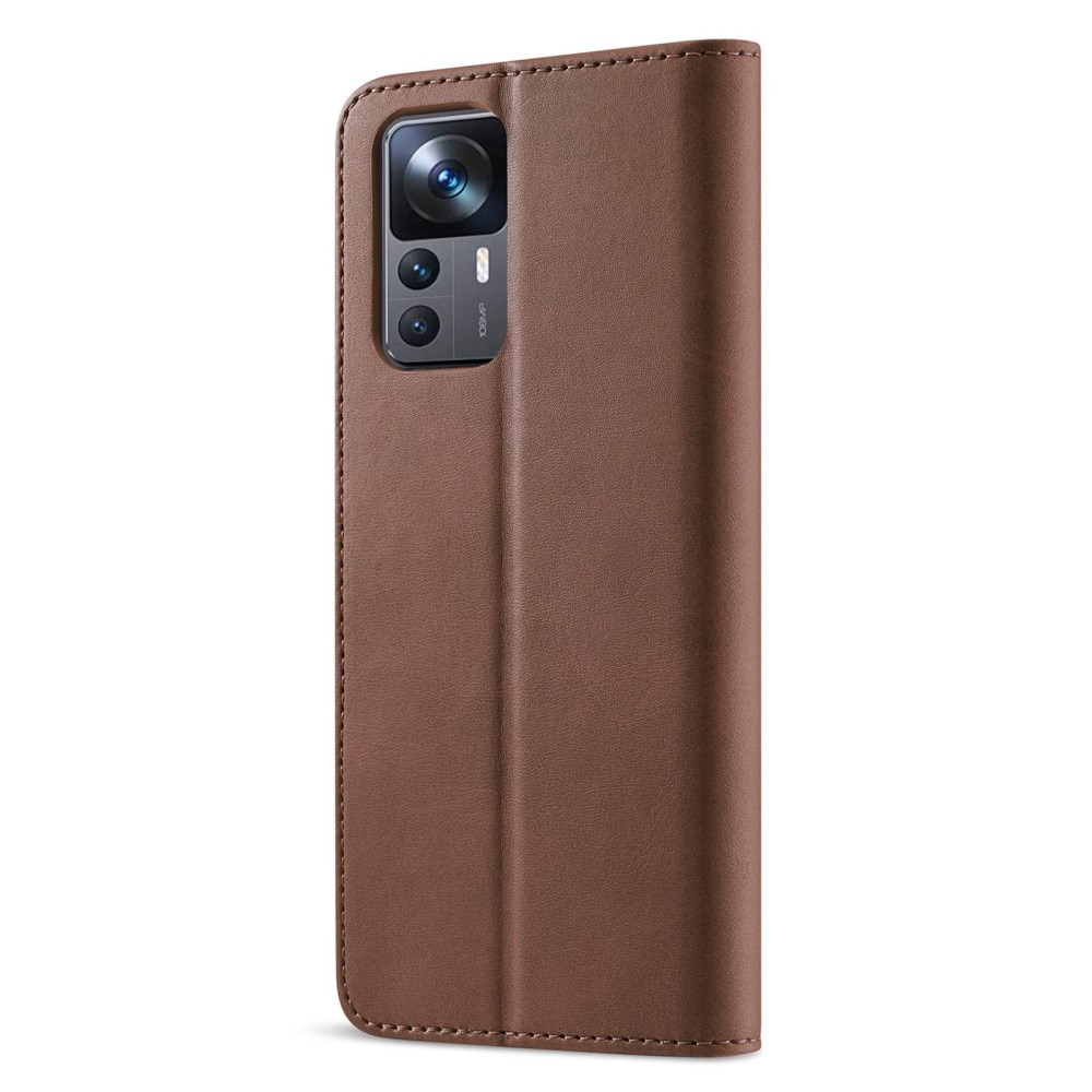 Portemonnaie-Hülle Xiaomi 12T/12T Pro Braun
