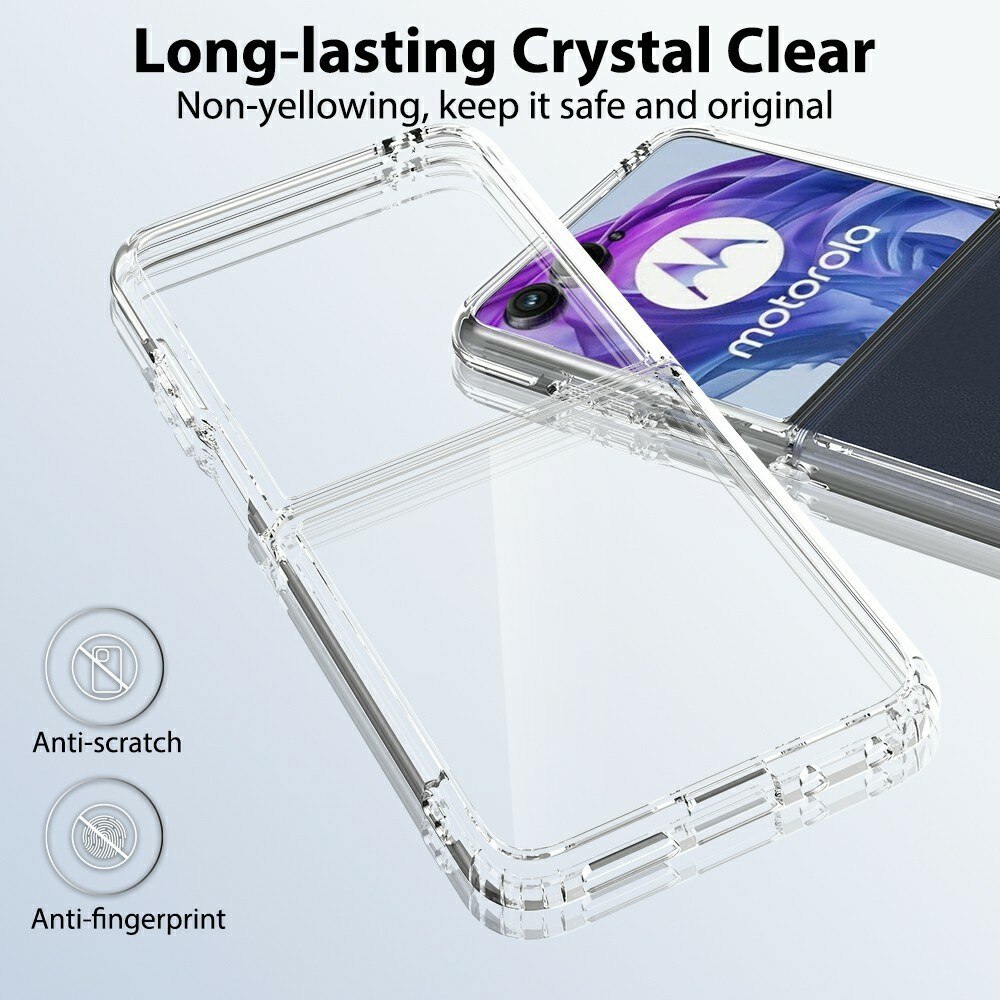Motorola Razr 60 Ultra Hybrid-Hülle Transparent