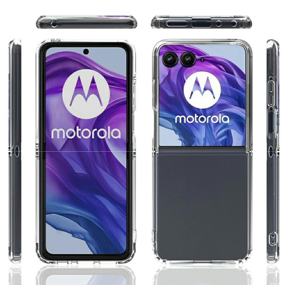 Motorola Razr 60 Ultra Hybrid-Hülle Transparent