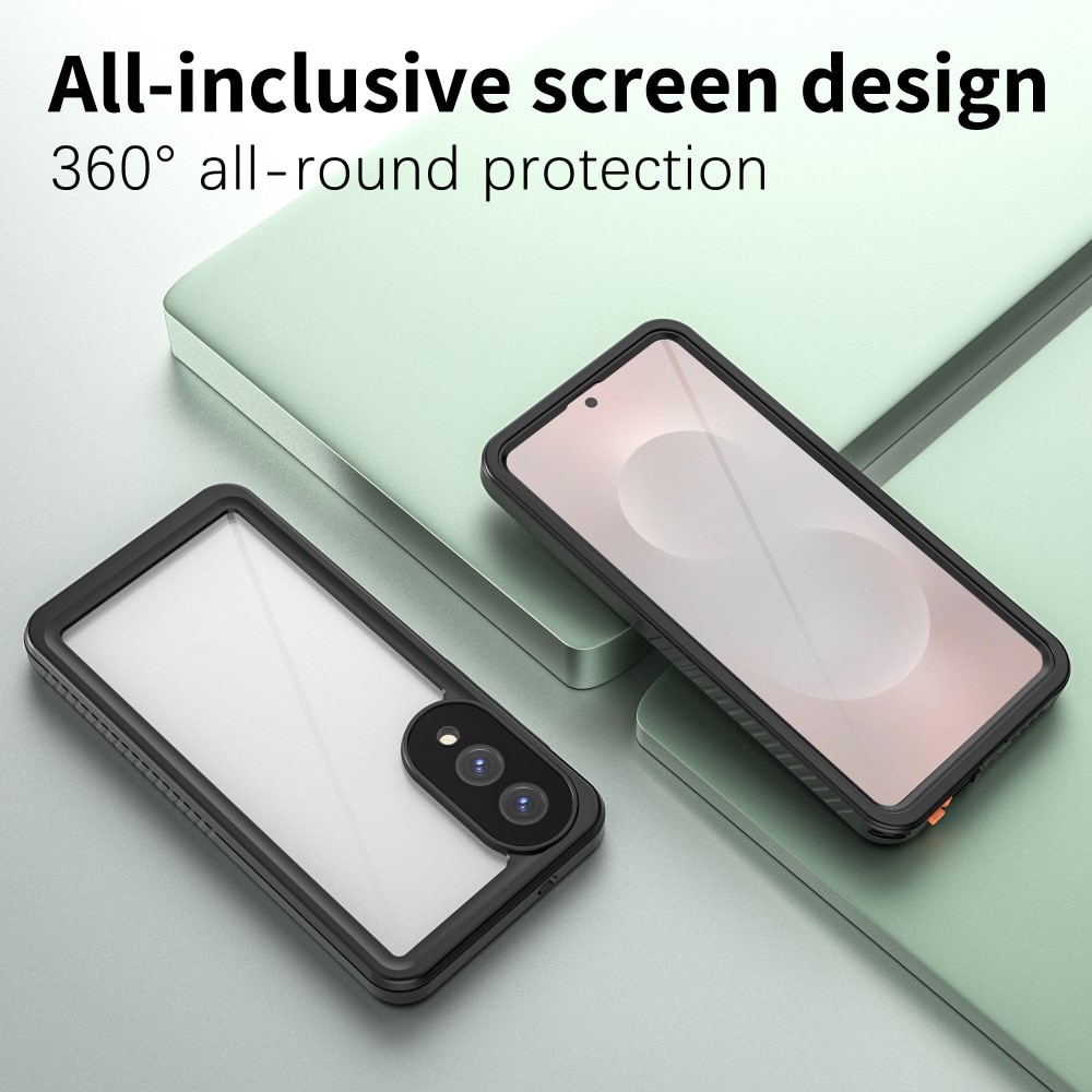 Samsung Galaxy S25 Edge Wasserdichte Hülle durchsichtig
