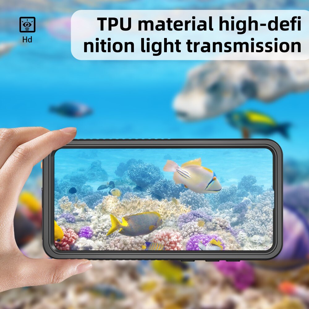 Samsung Galaxy S25 Edge Wasserdichte Hülle durchsichtig