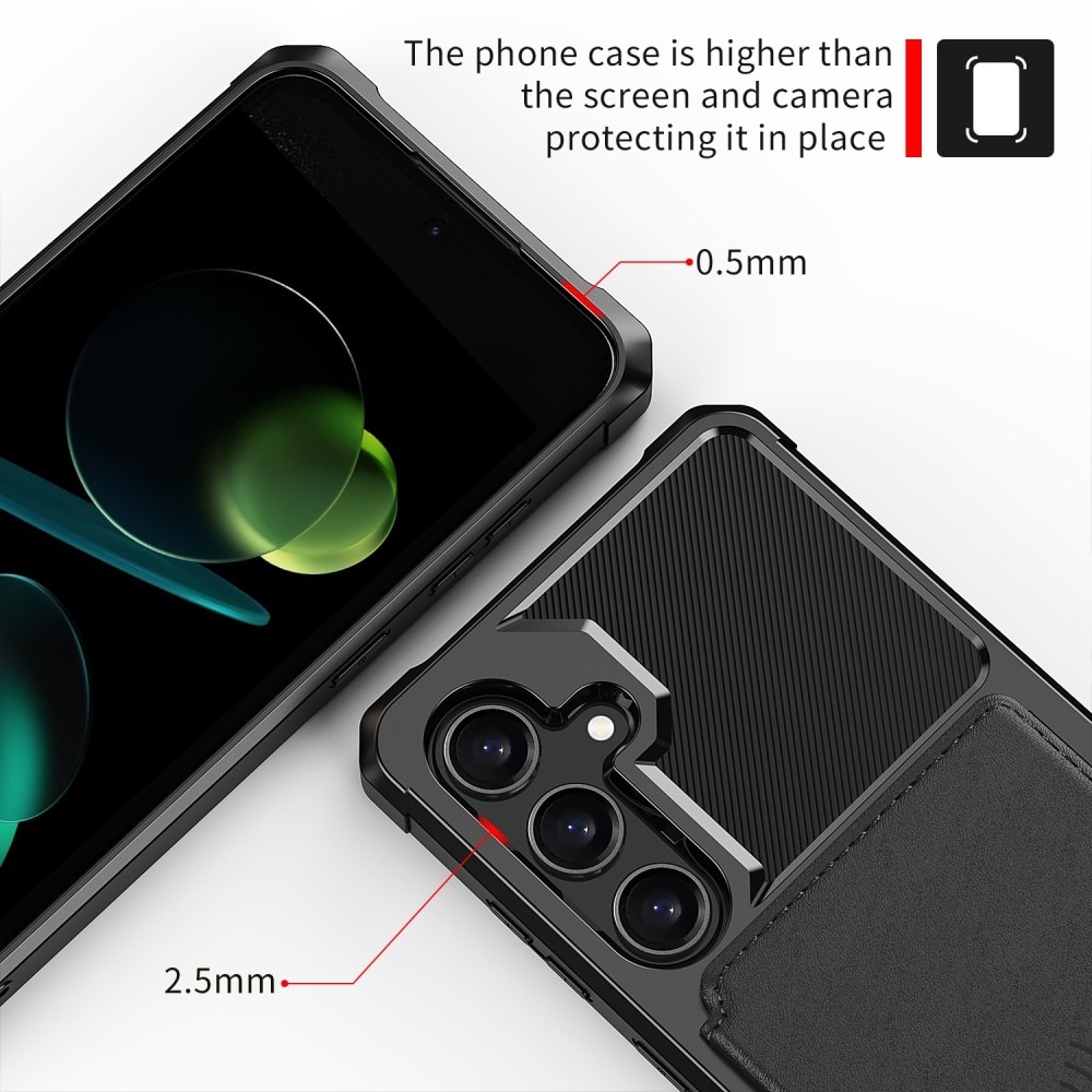 Samsung Galaxy A56 Tough Multi-slot Hülle Schwarz