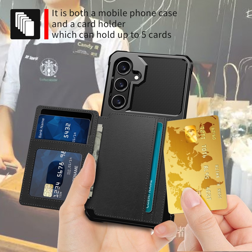 Samsung Galaxy A16 Tough Multi-slot Hülle Schwarz