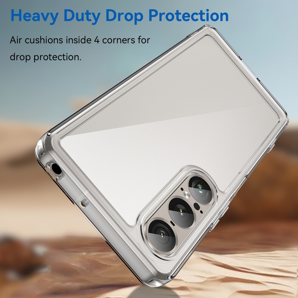 Sony Xperia 1 VII Hybrid-Hülle Transparent