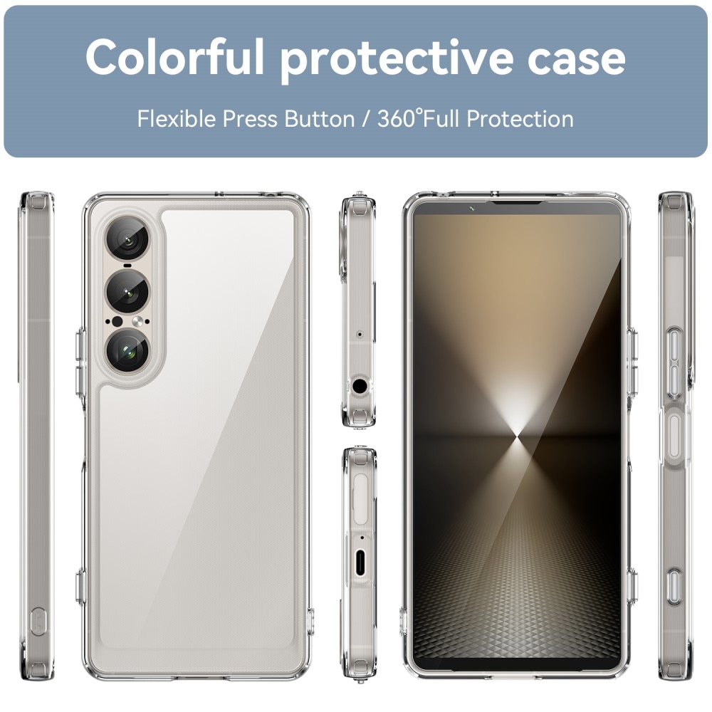 Sony Xperia 1 VII Hybrid-Hülle Transparent