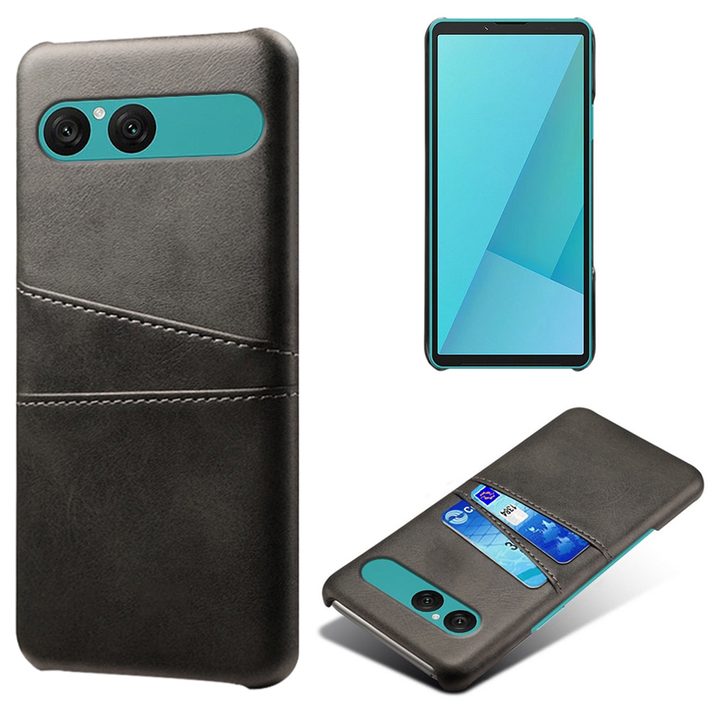 Card Slots Case Sony Xperia 10 VII Schwarz