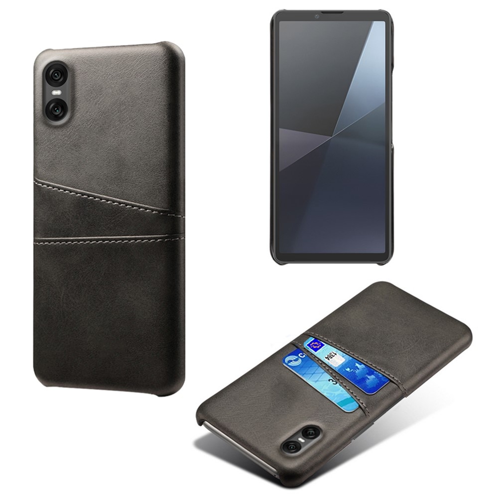 Card Slots Case Sony Xperia 10 VII Schwarz