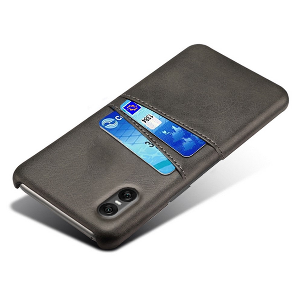 Card Slots Case Sony Xperia 10 VII Schwarz
